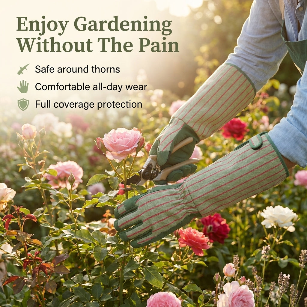 Thorn-Resistant Gardening Gloves
