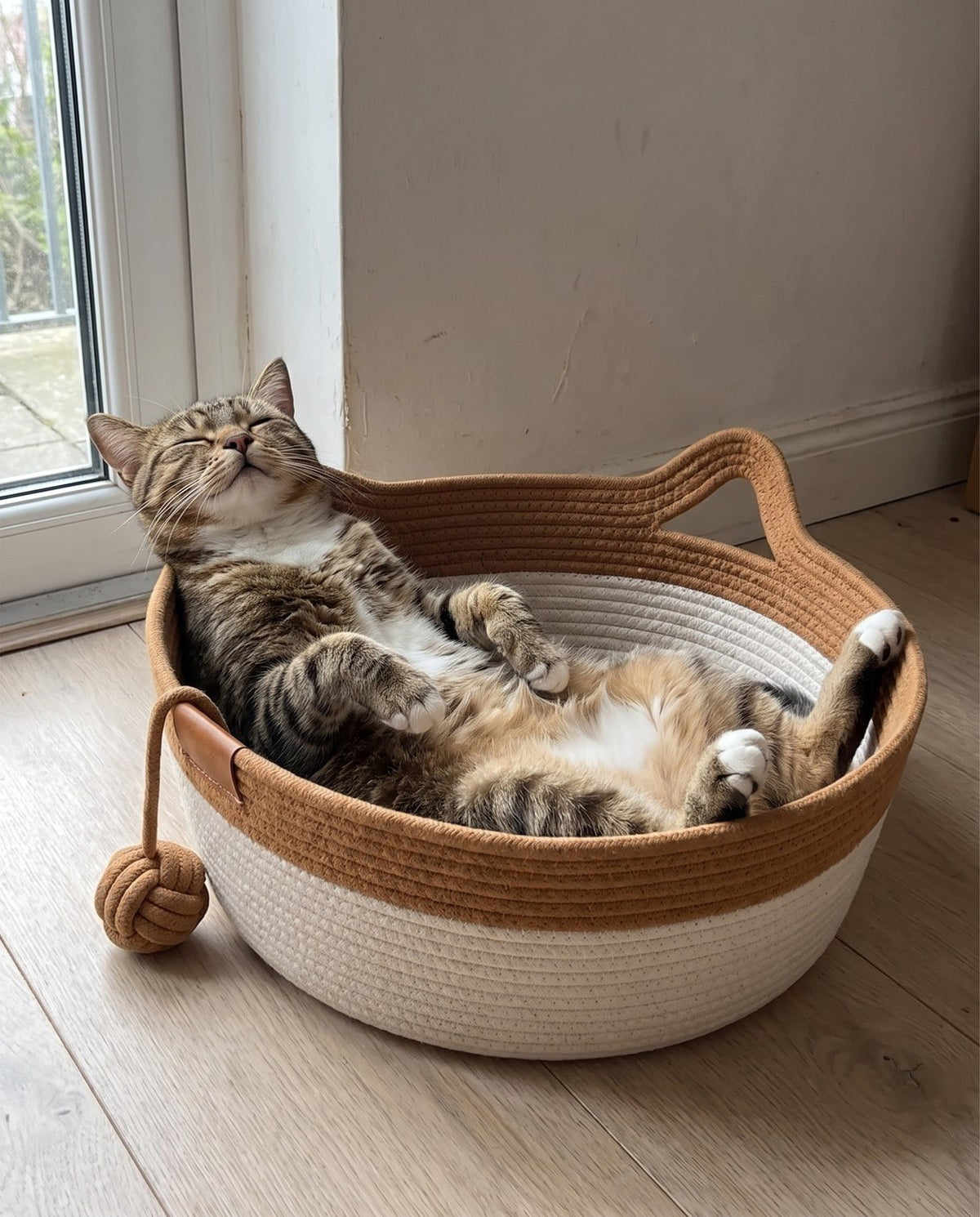 Hundreds of cat beds exist. This is the one built around the cat.