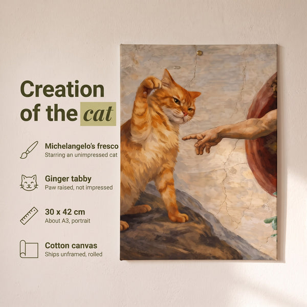 The Creation of Cat Print