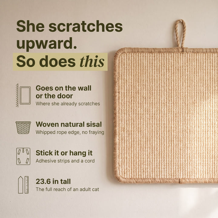 Sisal Scratch Panel