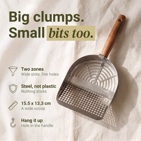 Steel Litter Scoop