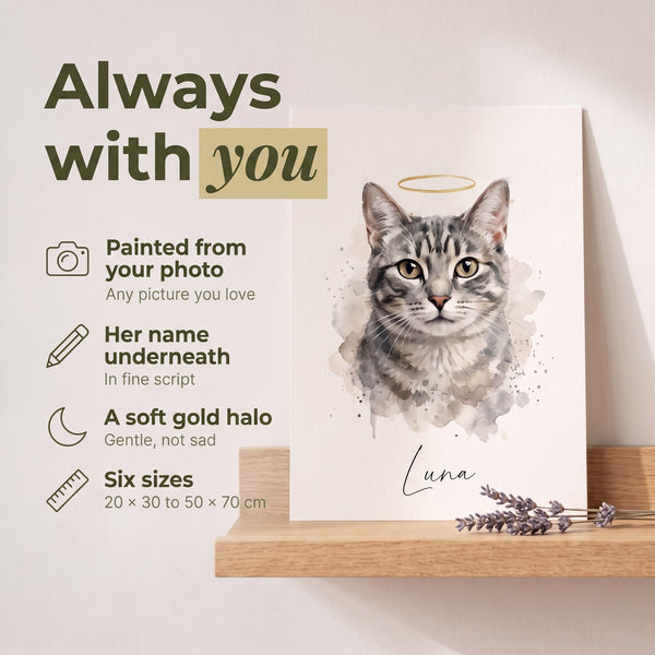 Memorial Cat Portrait