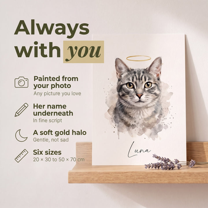 Memorial Cat Portrait