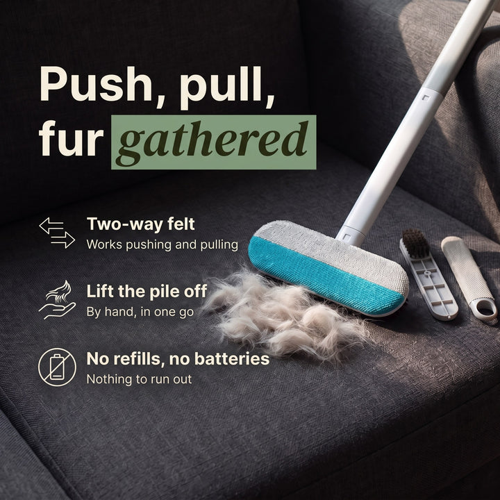 Long-Handle Hair Brush