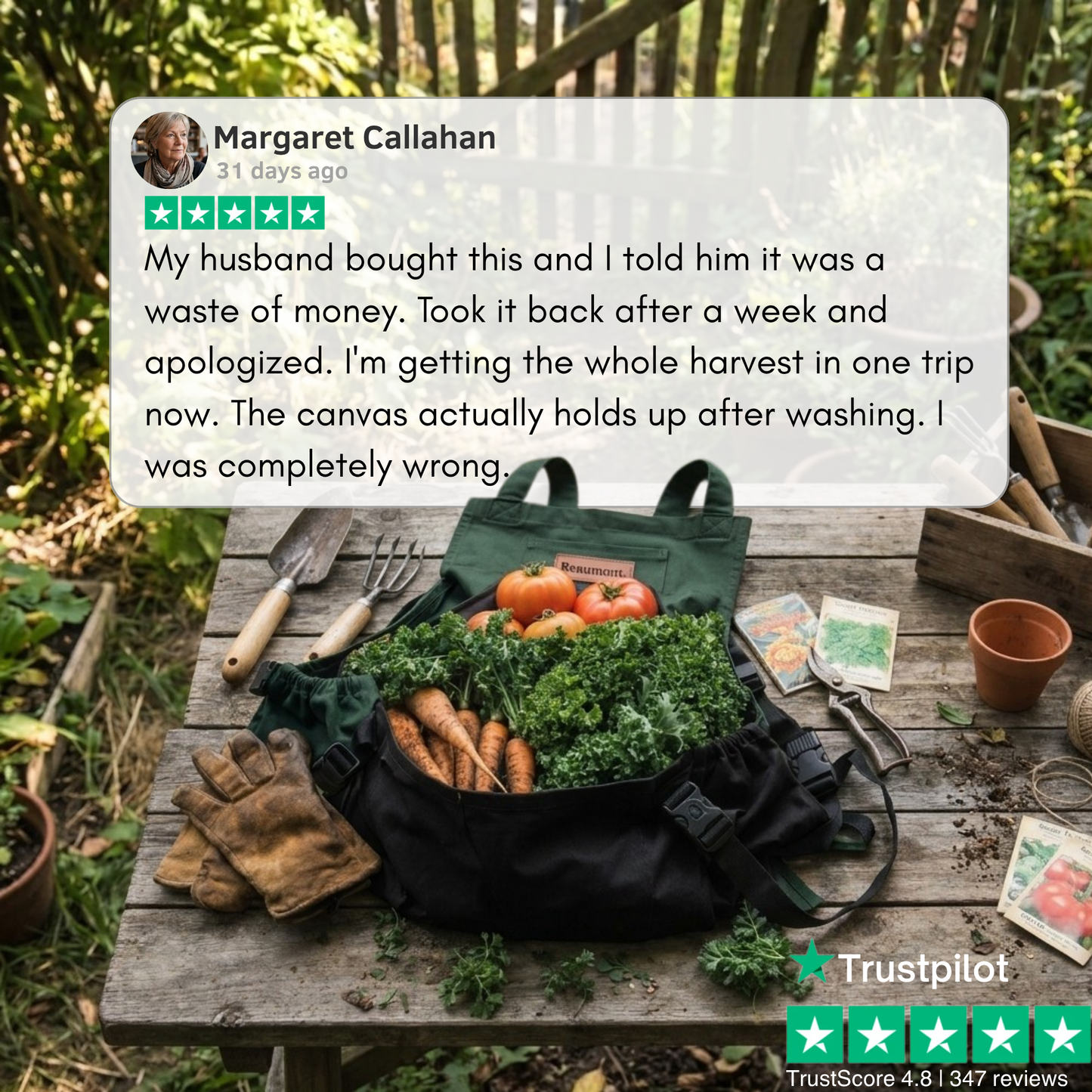 La Récolte - Harvesting Apron