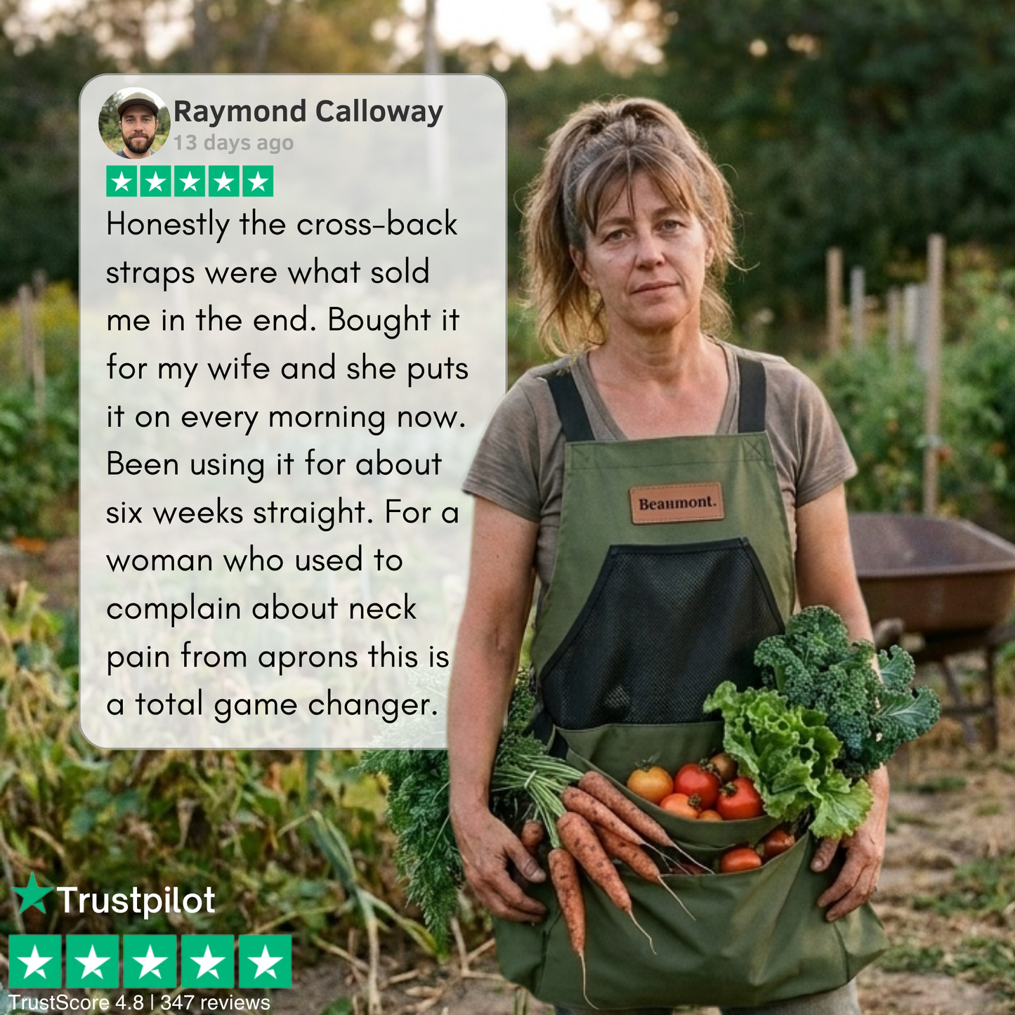 La Récolte - Harvesting Apron