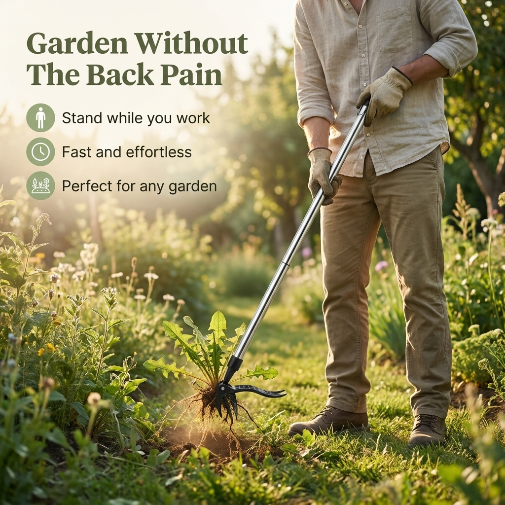 Stand-Up Weed Puller